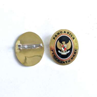 Mulyocreative Lencana Pancasila Garuda Pin Garuda Model Oval