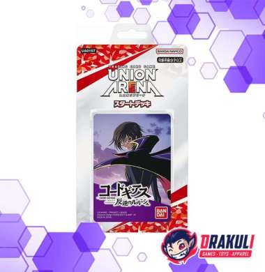 TCG Union Arena Code Geass Lelouch of the Rebellion Start Deck UA01ST