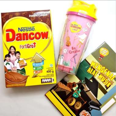 Promo Harga Dancow FortiGro Susu Bubuk Instant Cokelat 400 gr - Blibli