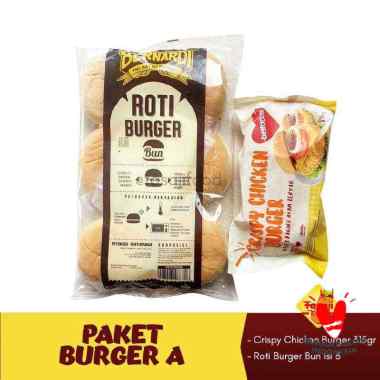 Paket Burger Ayam Crispy