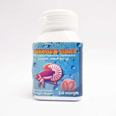 Premium Giant 02 Pelet Cupang 2-3 Bulan AA02902