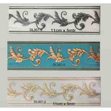 Wallpaper Dinding Border List Klasik warna 307-5