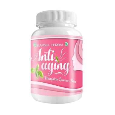 Anti Aging Obat Herbal 100% Alami Anti Penuaan Dini