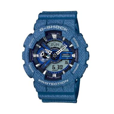 Casio G-Shock GA-110DC-2A2D Jam Tangan Pria - Biru Hitam