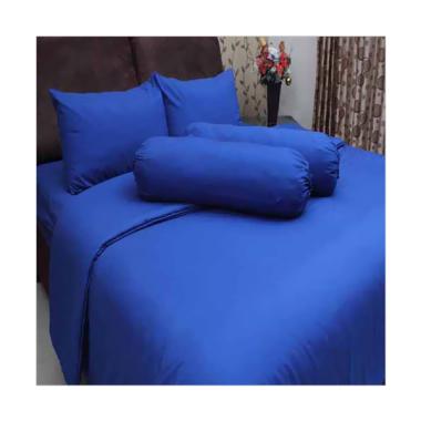Chelsea Microtex Polos Set Sprei - Biru Tua
