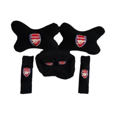 Custom 3in1 Arsenal Set Bantal Mobil - Black