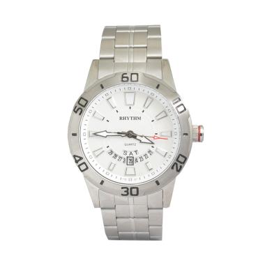 RHYTHM G1306S01 Casual White Jam Tangan Pria