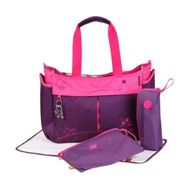 Okiedog Metro Mondrian Tas Bayi - Purple