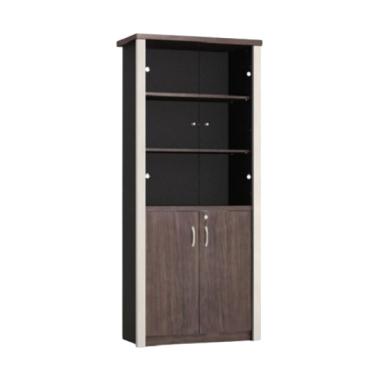 VIP BCM 05 Lemari Arsip Tinggi Pintu Kaca Wenge