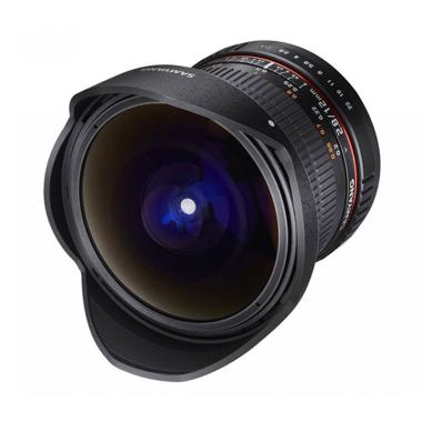 Samyang Lens 12mm F/2.8 Fisheye For Canon - Black