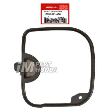 AHM 12391-KZL-A00 Karet Gasket Cylinder Head Cover Beat Spacy Scoopy Karbu HITAM