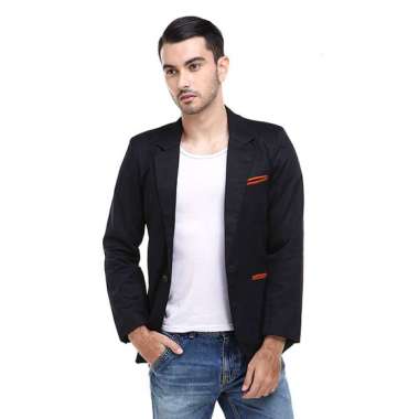 Hamlin Woreq Jas Blazer Outerwear Pria Formal Resmi Man Suits Motif Garis Material Drill ORIGINAL -