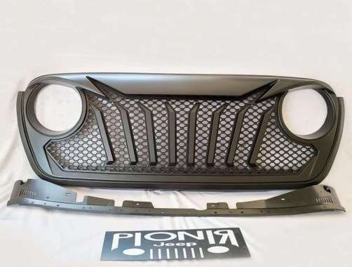 OEM Angry Grille Jeep Wrangler JL Rubicon Falcon Angry Bird Grile Jeep JL Hitam