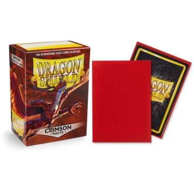 MONOPOLIS Dragon Shield Matte Card Sleeve Crimson [100 pcs]