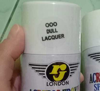 Pilok Pilox RJ London Warna Standard Hitam, Putih, Clear, Merah, Silver, Cream, Biru, Kuning (150cc)