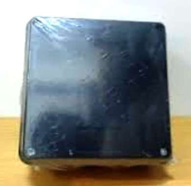 Masko Doradus 105x105x58 mm Duradus Hitam Plastik DR105H Junction Box