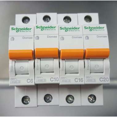 MCB RUMAH SCHNEIDER DOMAE 4.5KA 1 PHASE 10A