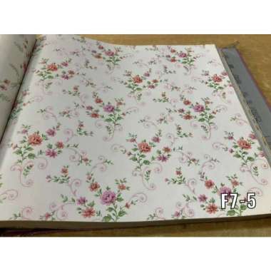 Wallpaper Dinding Bunga Rumput Kecil  FS