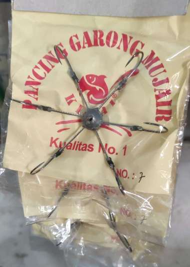 Kail garong untuk mujair