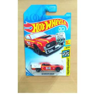 Hotwheels Factory Sealed 2018 '68 Mercury Cougar