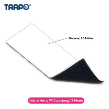 Velcro Halus (Loop) untuk karpet dasar mobil berbahan PVC Black