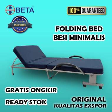 BETA TSP90- TEMPAT TIDUR MINIMALIS MURAH RANJANG KASUR BESI SINGLE LIPAT SET DEWASA RANJANG BESI