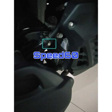 Baut Breket Selang Rem Belakang Yamaha Nmax Aerox Lexi Xmax Baut Probolt Thailand Stainless King Nut