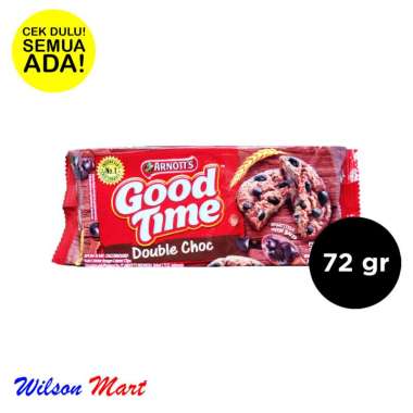Promo Harga Good Time Cookies Chocochips Double Choc 72 gr - Blibli