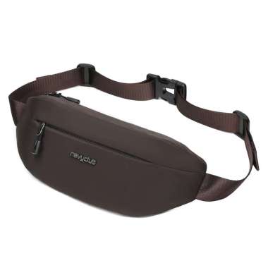 Navy Club Tas Pinggang Waist Bag FJGH - Tas Pria Tas Wanita - Crossbody Bags Tas Outdoor coffee