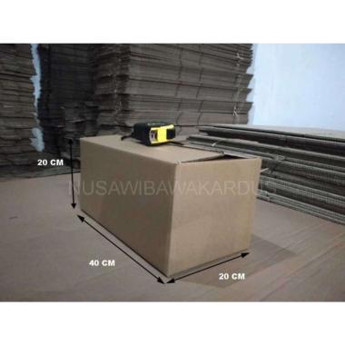 kardus box packing polos 40x20x20cm