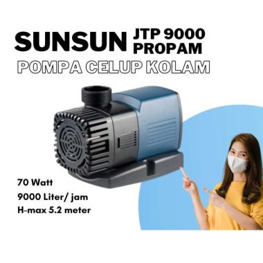 SUNSUN JTP 9000 PROPAM Pompa Celup Kolam Submersible Pump ORI IMPORT