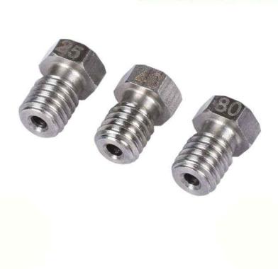 Nozzle Stainless steel 1.75 mm Filament M6 0,3 mm