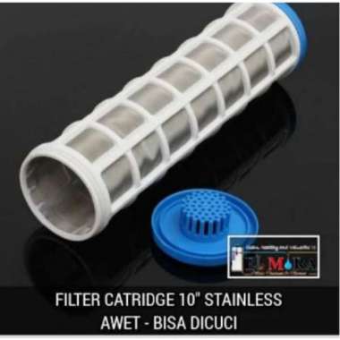 Filter Air 10" Stainless - Bisa Dicuci