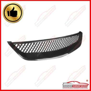 Grill Honda Civic Es 2001-2003 Type R Abs Injection BLACK