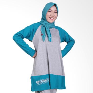 Nafisa Production Commitment Baju Wanita Muslim - Turkis