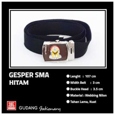 Gesper Seragam SMA Pendek