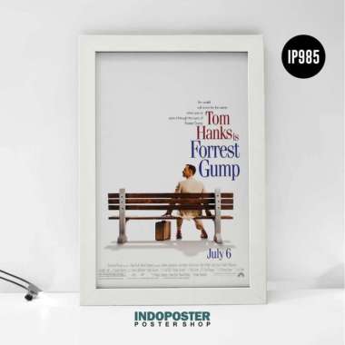 Poster Film Forrest Gump Tom Hanks 1994 A4 30X20cm
