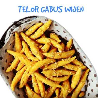 Telur Gabus Wijen Gula Aren / Stik Telor Gabus Gula Merah / Stick Wijen 200 Gram