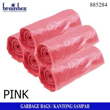Rubbish Bag Garage Bags Kantong Sampah Plastik Sampah Trash Bag Pink