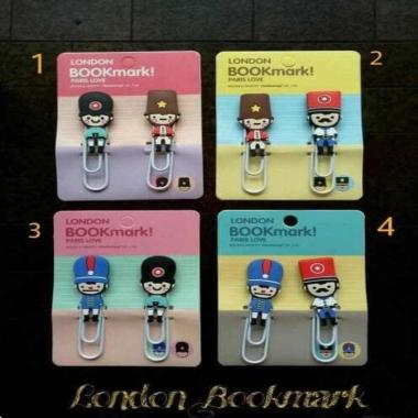 Pembatas Buku - Bookmark Clip - Klip Buku Lucu