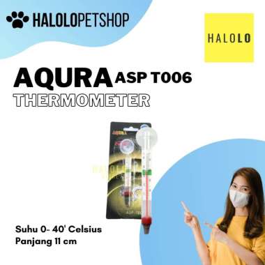 Termometer Aquarium Akuarium AQURA ASP T006 Thermometer