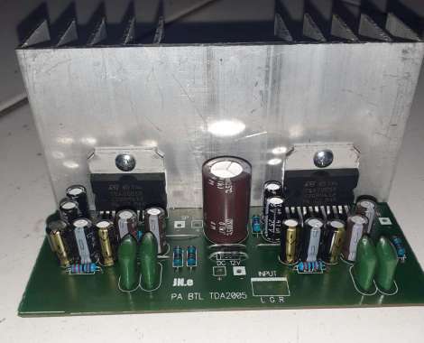 Kit Power Ampli Stereo TDA2005 TDA 2005