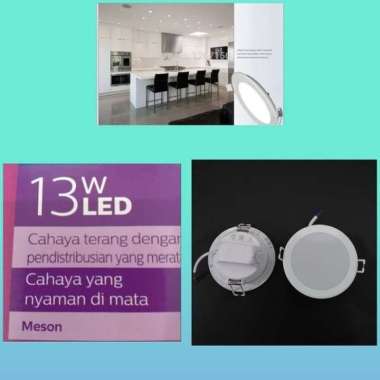 Philips Downlight LED 13W Original Garansi |Panel IB Downlight