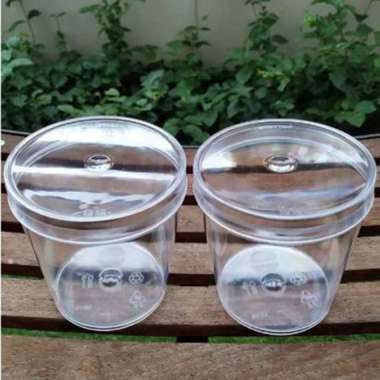 Toples Tabung 250 gr | Toples Kue Kering | Toples Easy top 1010 [12 Pcs]