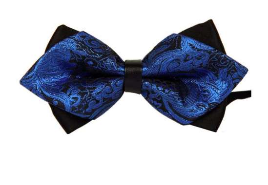 RUSTY - bow tie dasi kupu BLUE BATIK