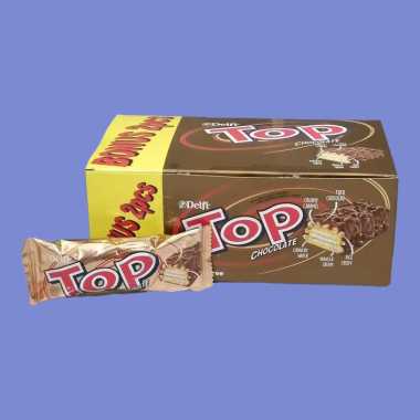 Top Delfi Chocolate Wafer KAramel (9g/24pcs/box)