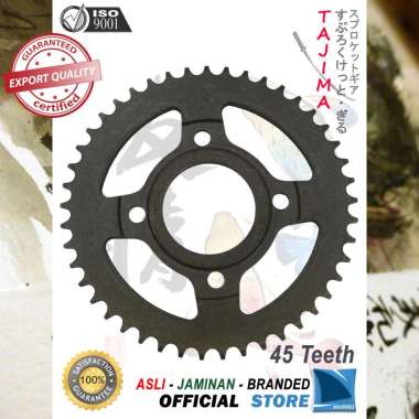 Gigi Tarik 428-45T HONDA Tiger Revo Gir Belakang - Rear Sprocket Gear TAJIMA