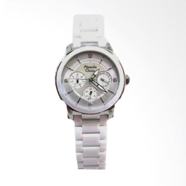 Alexandre Christie AC2517BF Jam Tangan Wanita - Silver White