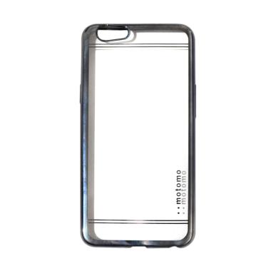 Motomo Shining Chrome Jellycase Silicone Softcase Casing for Oppo F1s A59 - Grey