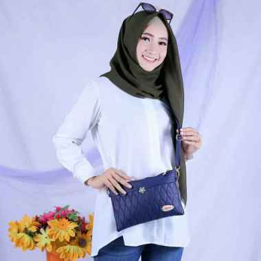 Tas Selempang Wanita Sling Bag Keinarra Clutch By Tas Quinta Tas Selempang Remaja High Quality Biru